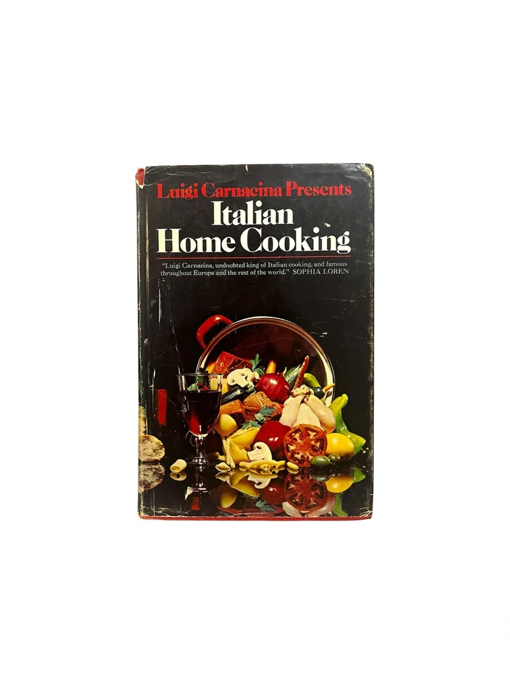 Luigi Carnacina Presents Italian Home Cooking (1992 Hardcover, DJ, 1st Edition)